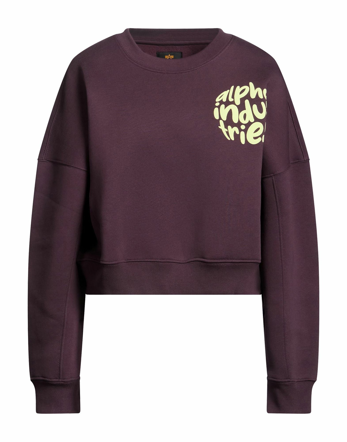 Alpha Industries Womens Sweatshirt Plum