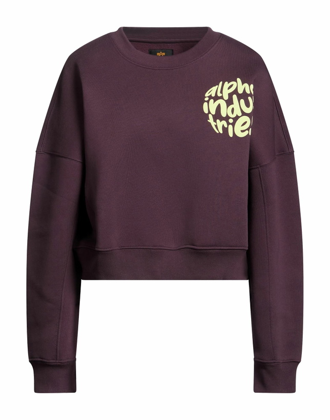 Photo: Alpha Industries Womens Sweatshirt Plum