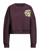 Alpha Industries Womens Sweatshirt Plum