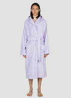 Tekla - Hooded Bath Robe in Purple