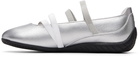 PUMA Silver Speedcat Ballet Metallic Sneakers