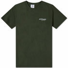 Alltimers Men's Estate Embroidered T-Shirt in Forest Green