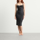 SKIMS Women's Body Halter Midi Dress in Onyx