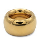 Bottega Veneta 18kt gold-plated sterling silver ring