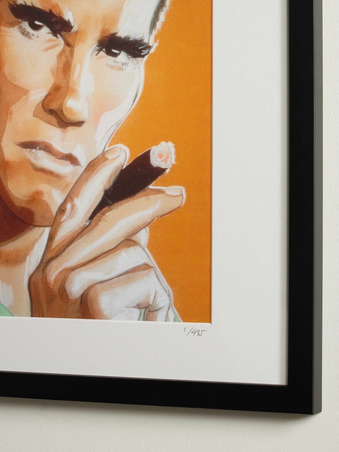 Sonic Editions - Framed 1985 Arnold Schwarzenegger Print, 16" x 20"