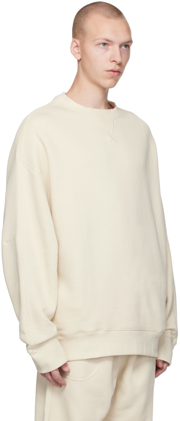 Calvin Klein Off-White Heavyweight Sweatshirt Calvin Klein