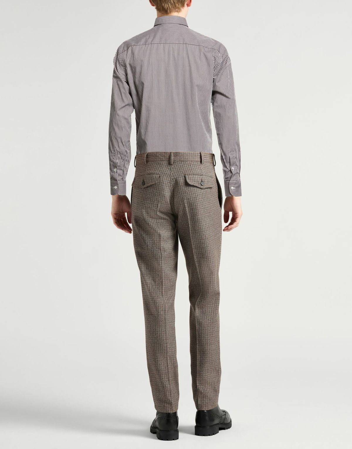 Brioni Mens Shirt in Brown