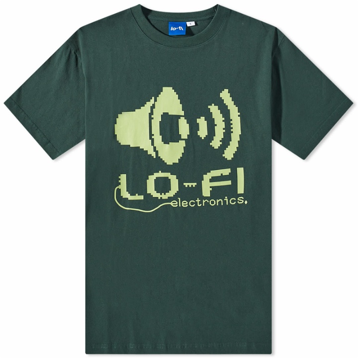 Photo: Lo-Fi Men's Nature Sounds T-Shirt in Dark Forest