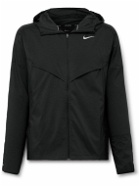Nike Running - Repel Textured Stretch-Shell Jacket - Black