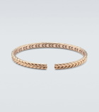 David Yurman Chevron 18kt rose gold cuff bracelet