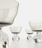 Serax Eternal Snow Medium set of 6 glasses by Bela Silva