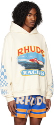 Rhude Off-White Cigarette Racing Hoodie