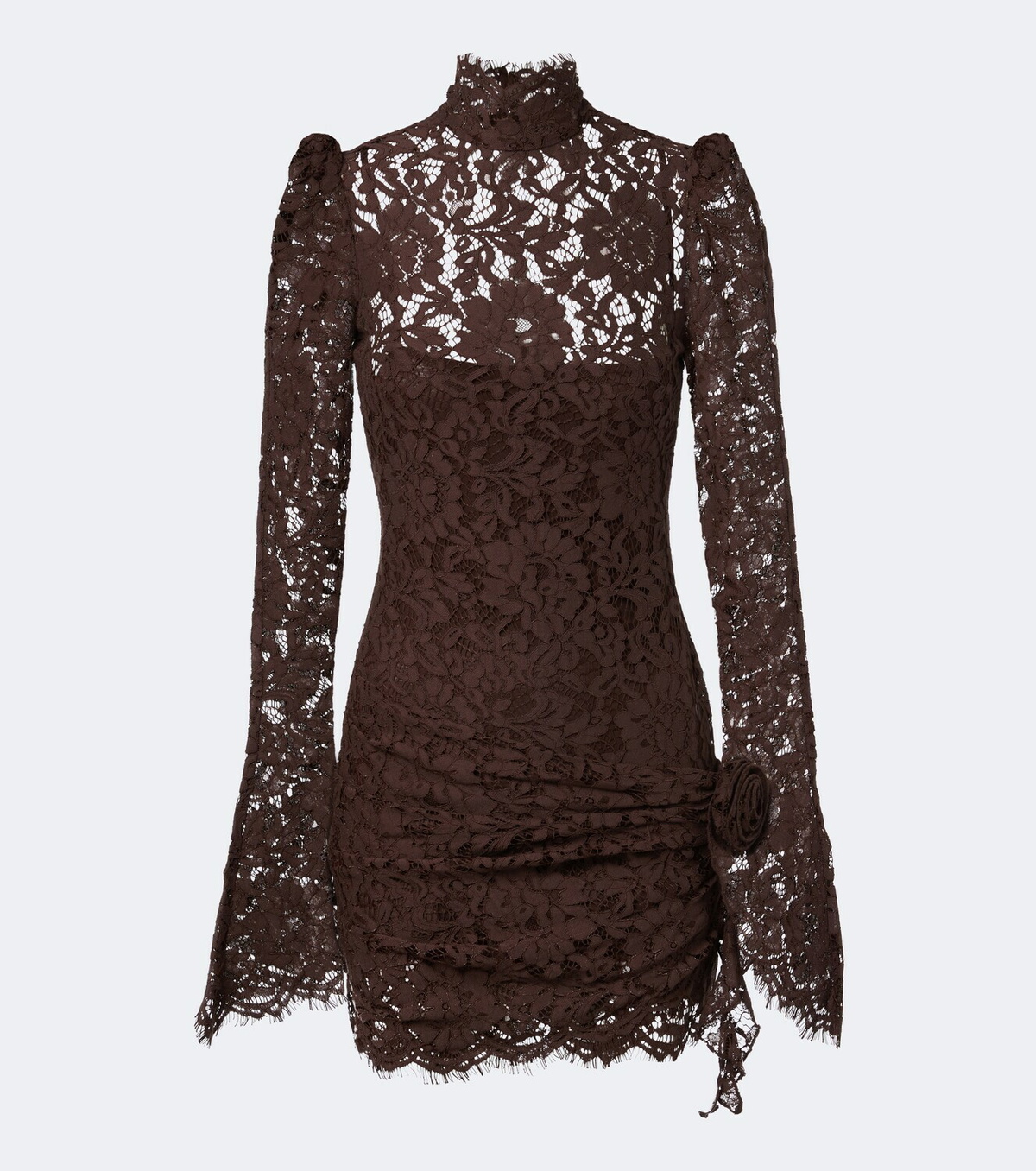 De La Vali Bodita cotton-blend lace minidress