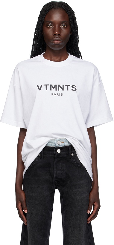 Photo: VTMNTS White Paris T-Shirt