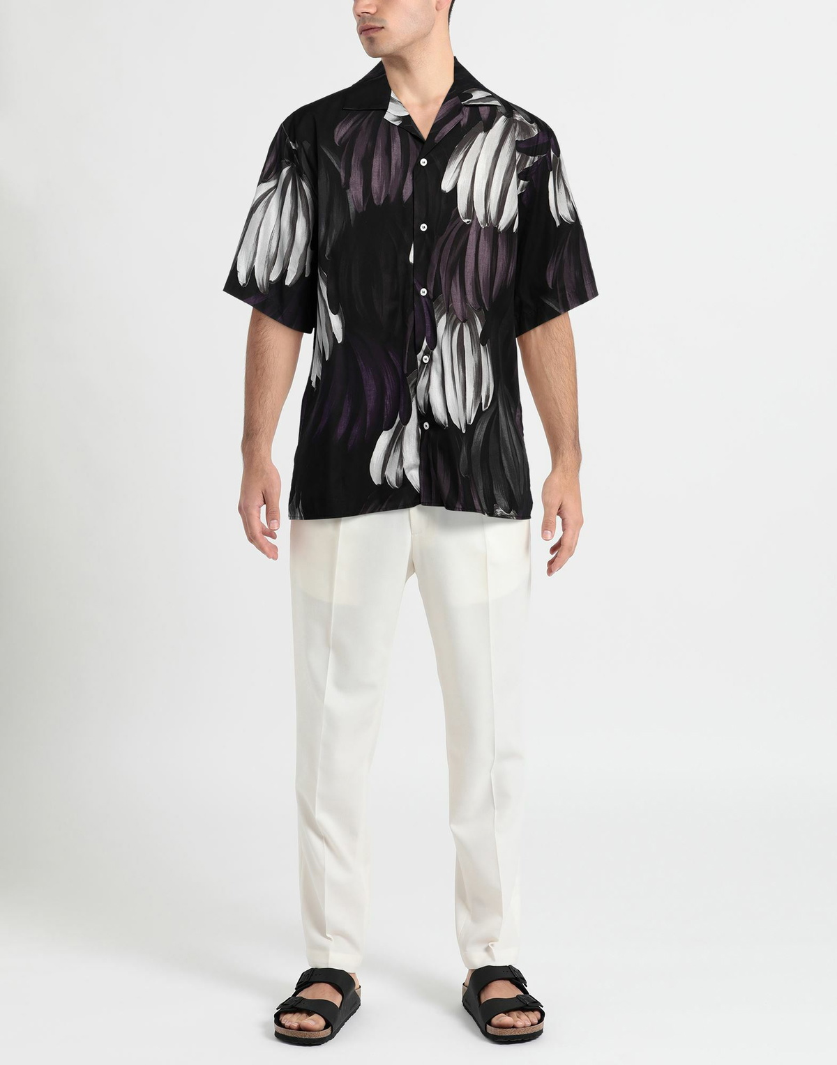 Msgm Mens Shirt Plum