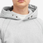 Engineered Garments Men's Raglan Hoodie in Grey
