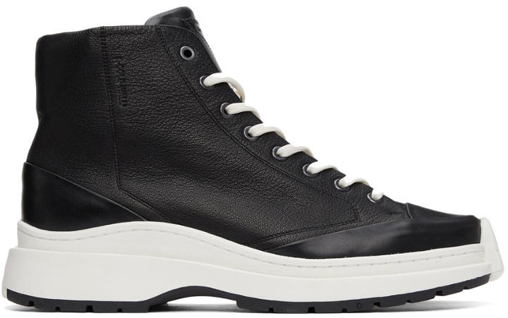 Photo: A-COLD-WALL* Leather High-Top Sneakers