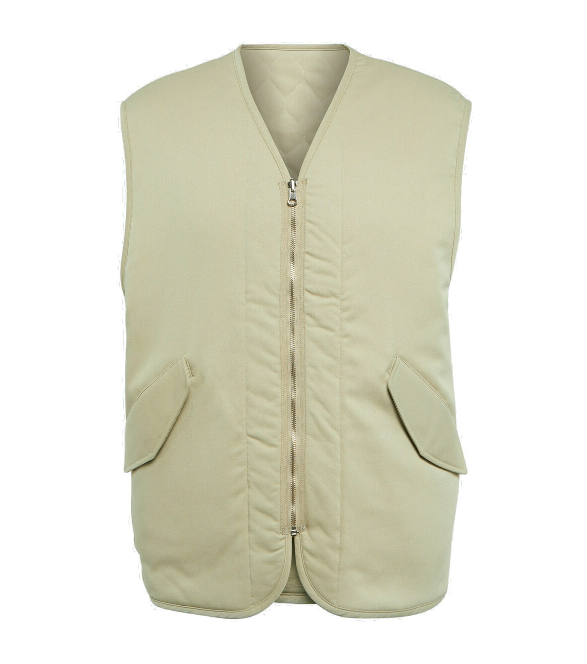 The Frankie Shop Lant reversible quilted vest The Frankie Shop