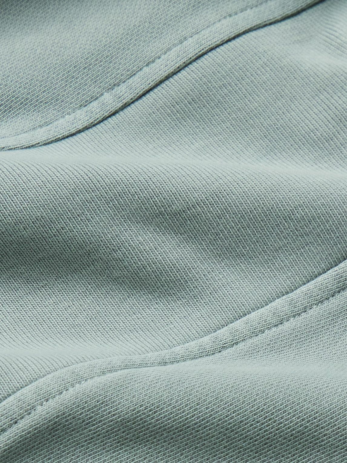 AGOLDE - Dane Cotton-Jersey Sweatshirt - Green