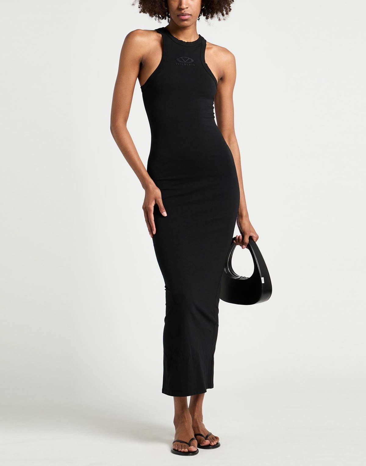 Vetements Womens Maxi dress in Black