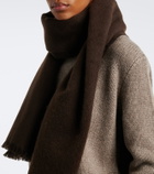 The Row Ingo cashmere scarf