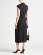 Peserico Womens Midi dress Charcoal