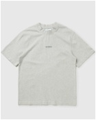 Han Kjobenhavn Distressed Tee Short Sleeve Logo Grey - Mens - Shortsleeves