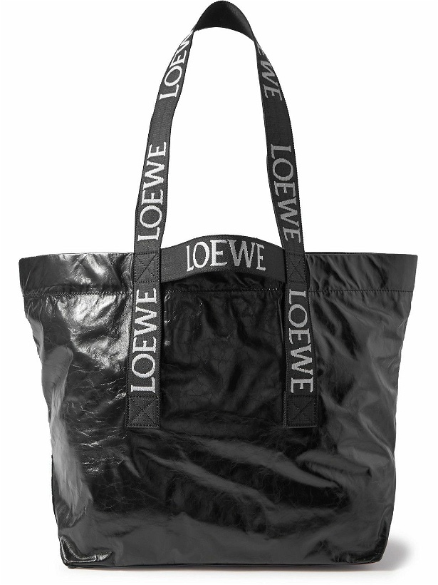 Photo: LOEWE - Distressed Leather Tote Bag