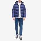 K-Way Men's Le Vrai 3.0 Claude Heavy Jacket in Blue Medievil