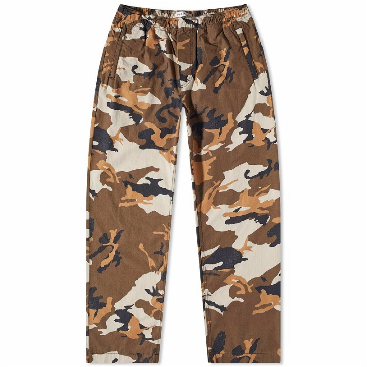 Photo: Wood Wood Men's Stanley Ripstop Trouser in Camo All Over Print