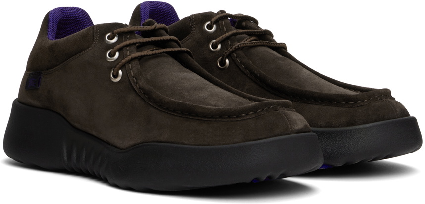 Burberry Brown Suede Log Loafers