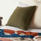 HOMMEY Essential Boucle Cushion in Olive