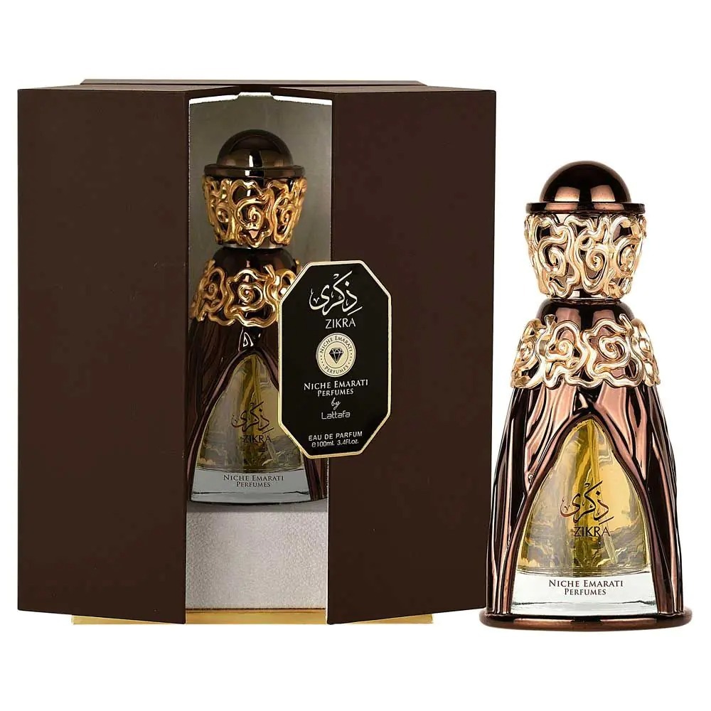 Lattafa Unisex Niche Emarati Zikra EDP Spray 3.4 oz Fragrances 6290360592985
