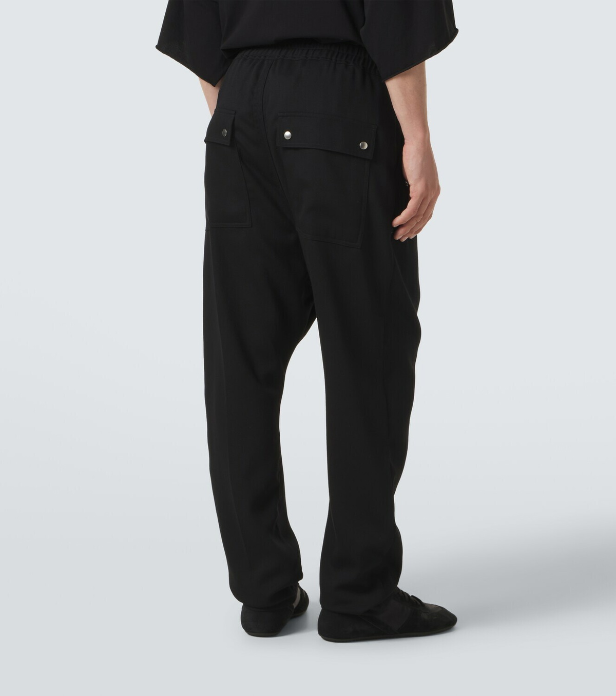 Rick Owens Bela wool wide-leg pants