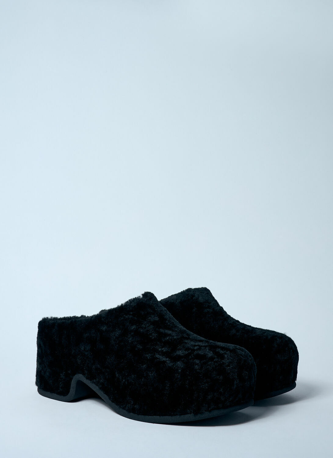 Dries Van Noten Sherpa Clogs