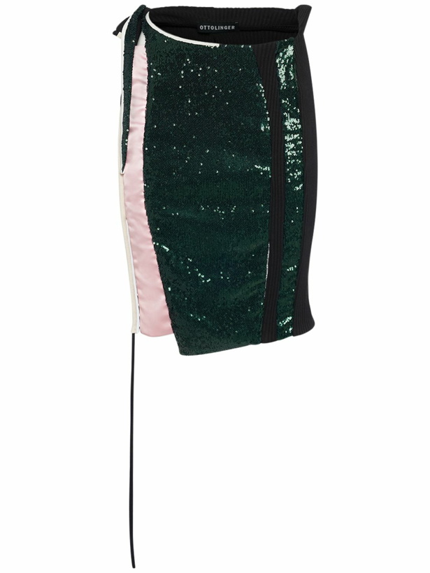 Photo: OTTOLINGER - Deconstructed Sequined Skirt