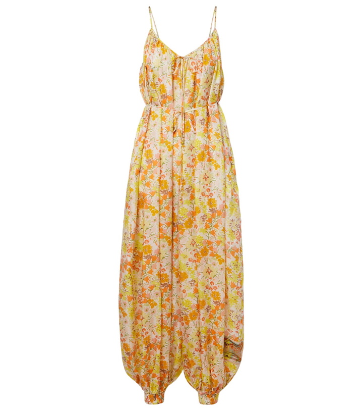 Photo: Zimmermann Solstice silk floral jumpsuit