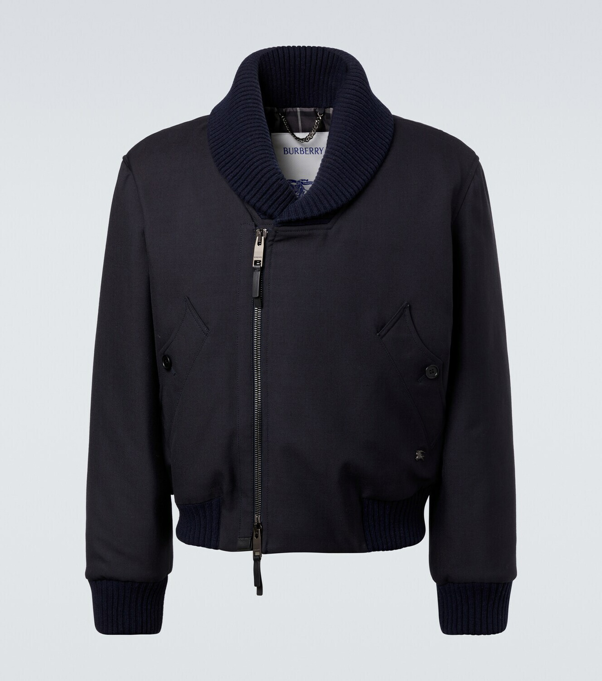 Burberry Wool-blend bomber jacket