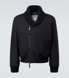 Burberry Wool-blend bomber jacket