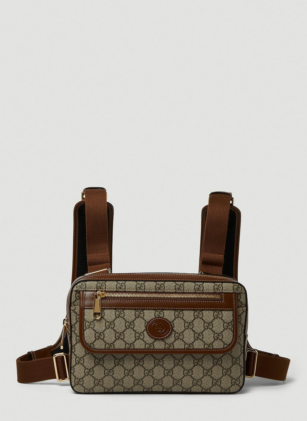 Brown Gucci GG Supreme Backpack – Designer Revival
