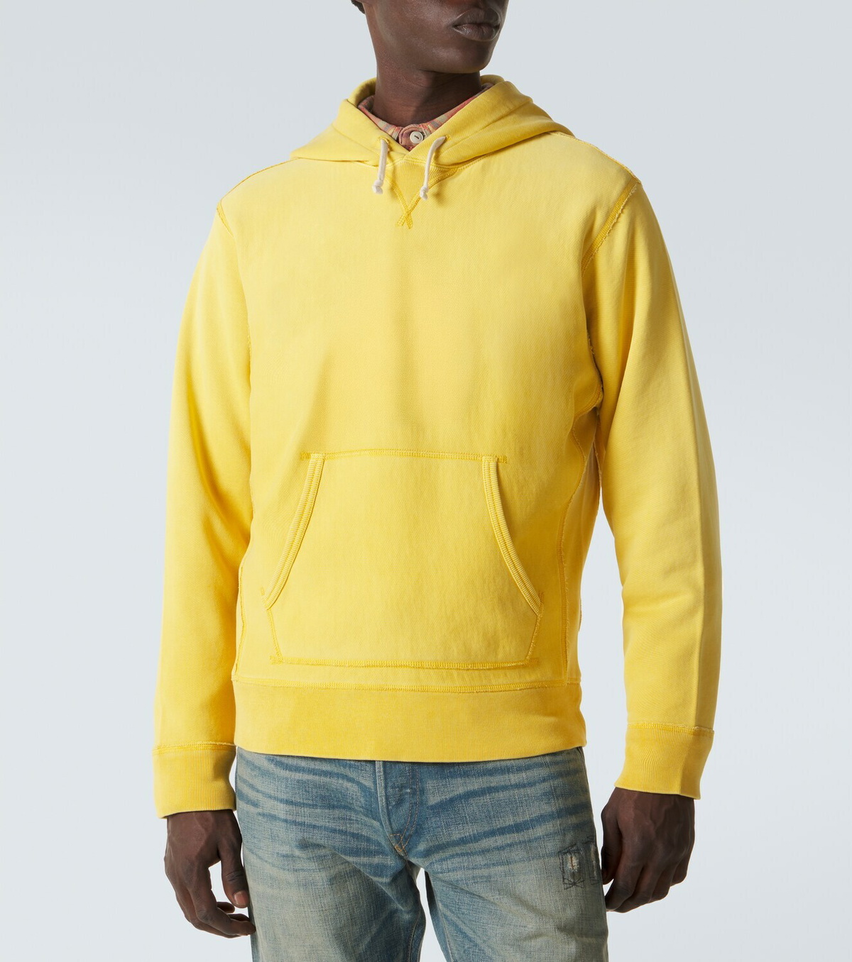 RRL Cotton fleece hoodie