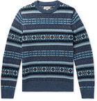 J.Crew - Fair Isle Wool Sweater - Men - Blue