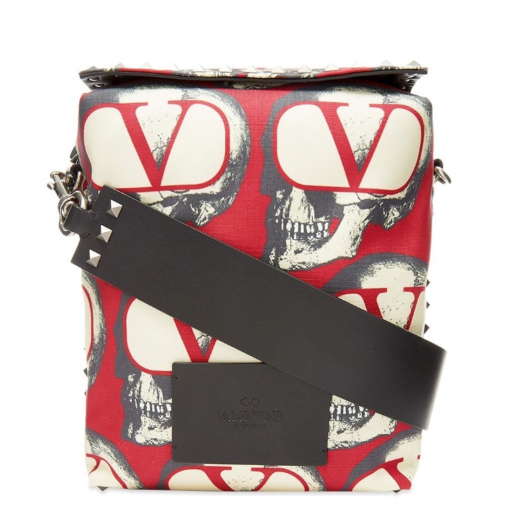 Photo: Valentino x Undercover Repeat Skull Print Cross Body Bag