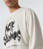 Acne Studios Logo cotton-blend jersey T-shirt