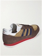 adidas Consortium - Noah Vintage Runner Leather-Trimmed Mesh and Suede Sneakers - Brown