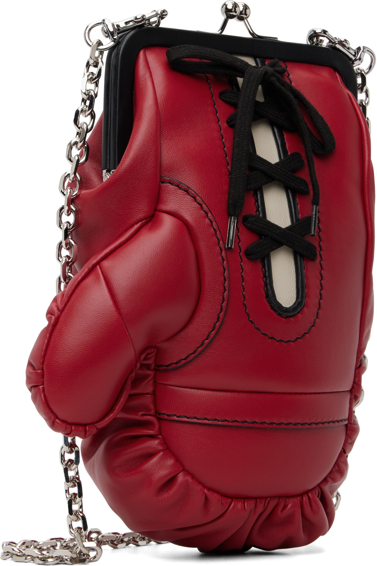 Moschino Red Boxing Gloves Bag