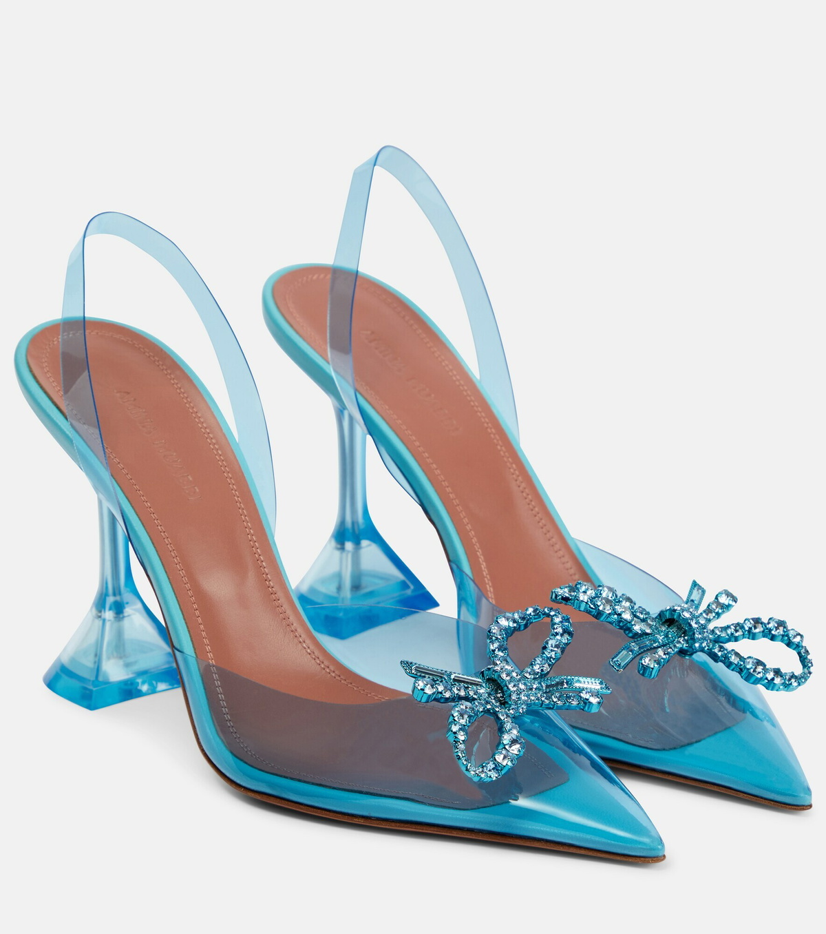 amina muaddi slingback