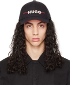 Hugo Black Cotton Cap