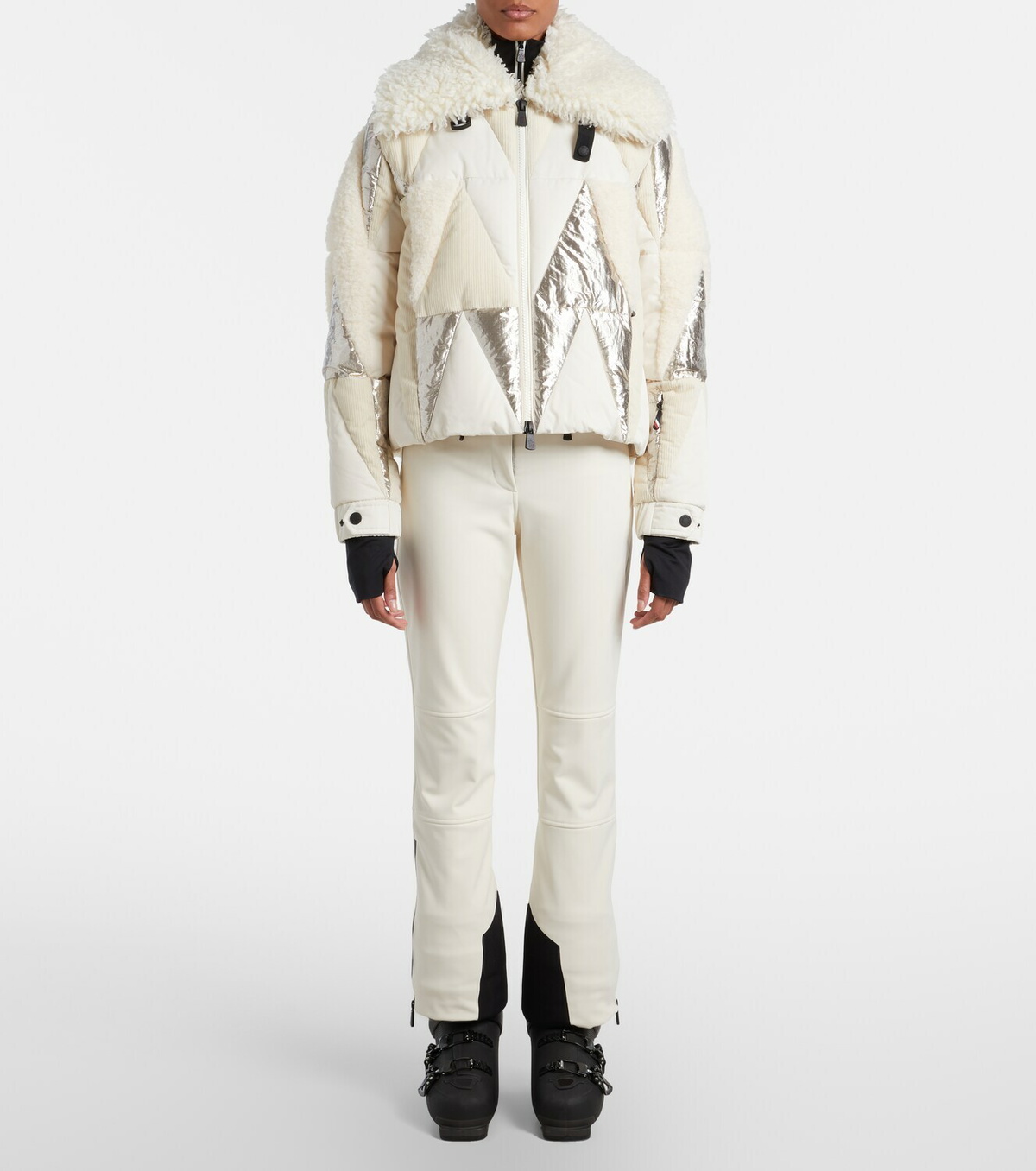Moncler Grenoble Pamiers hooded down ski jacket