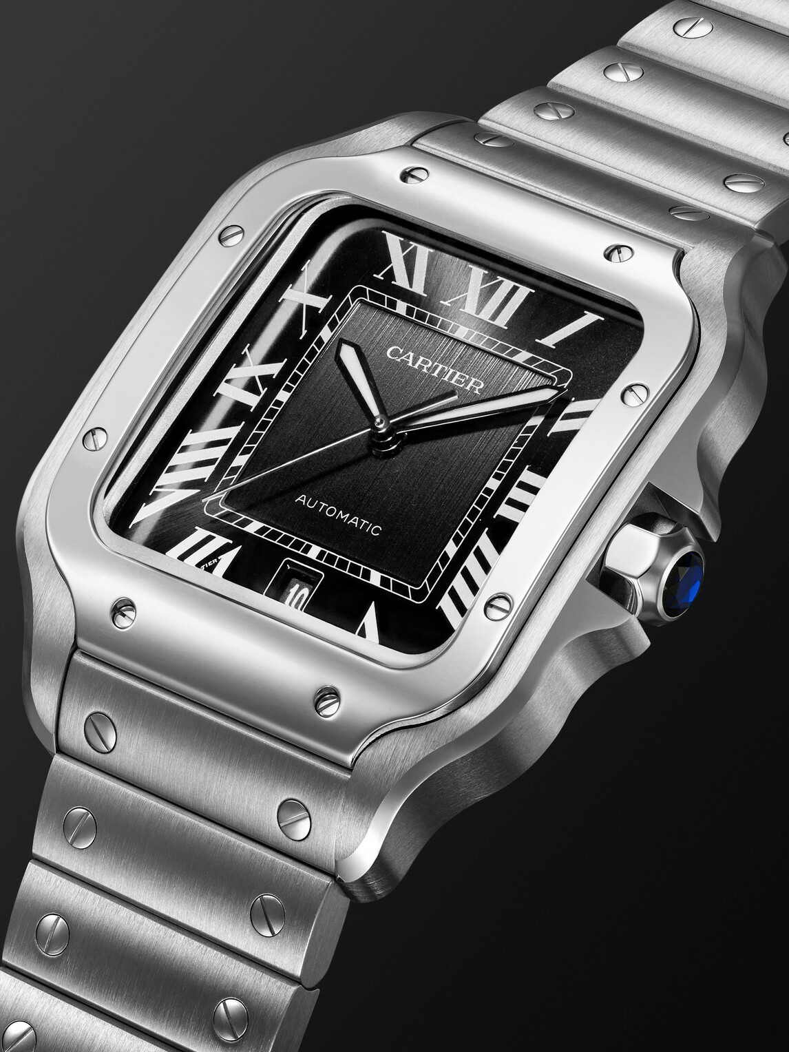 Cartier - Santos de Cartier Large Automatic 47.5mm Stainless Steel Watch, Ref. No. CRWSSA0096